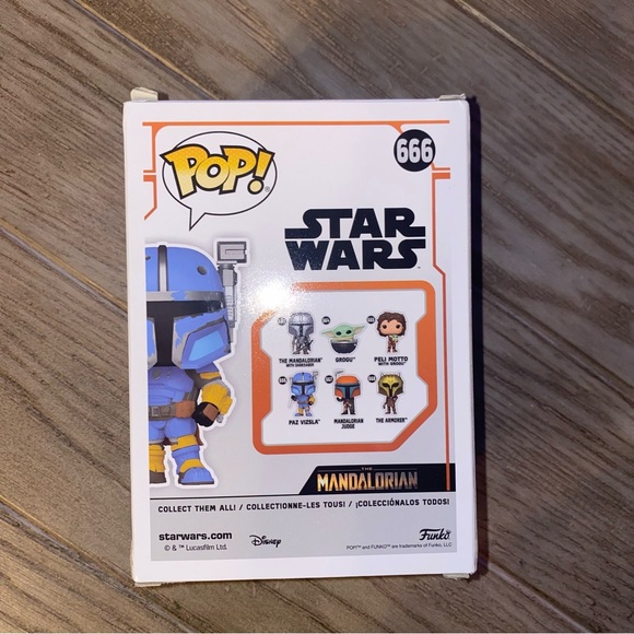 Star Wars: The Mandalorian: Paz Vizsla Funko Pop! Vinyl Figure #666 new - Picture 8 of 10